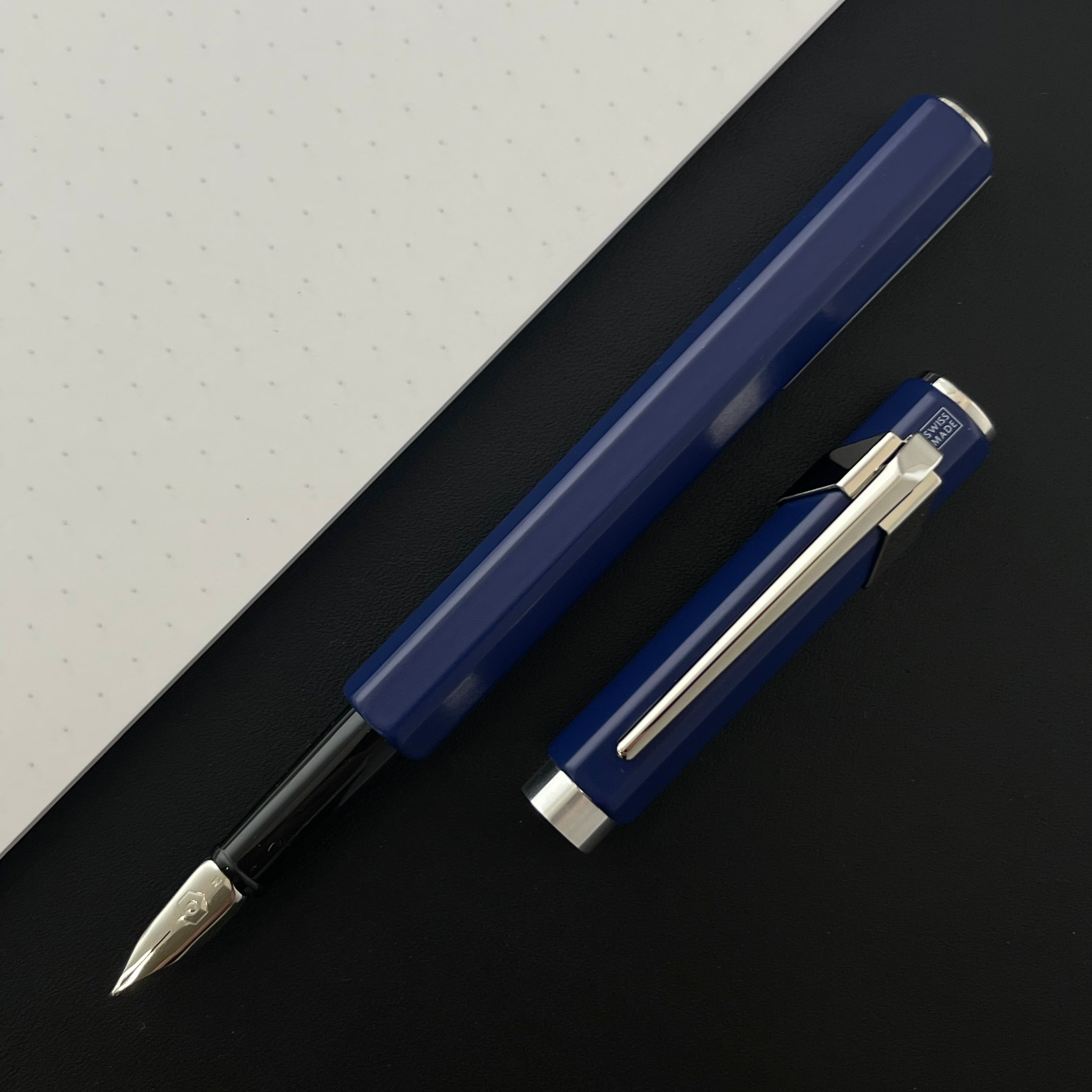 Caran d'Ache 849 Fountain Pen - Blue Extra Fine