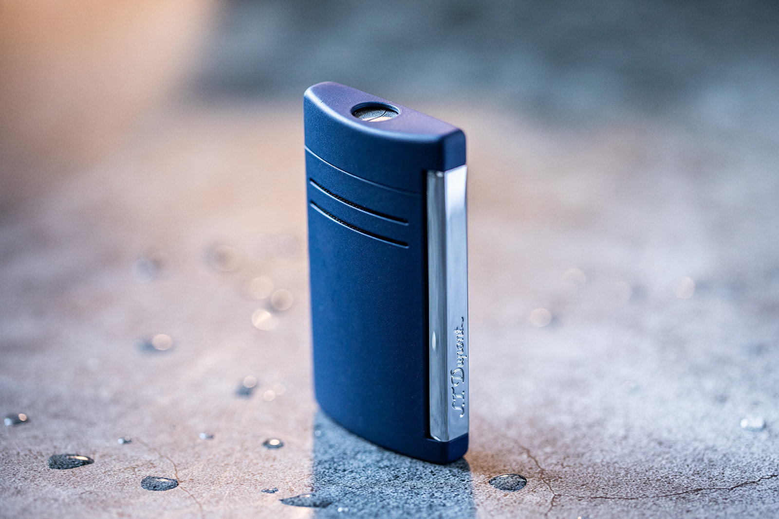 S.T. Dupont MaxiJet Lighter - Matte Blue