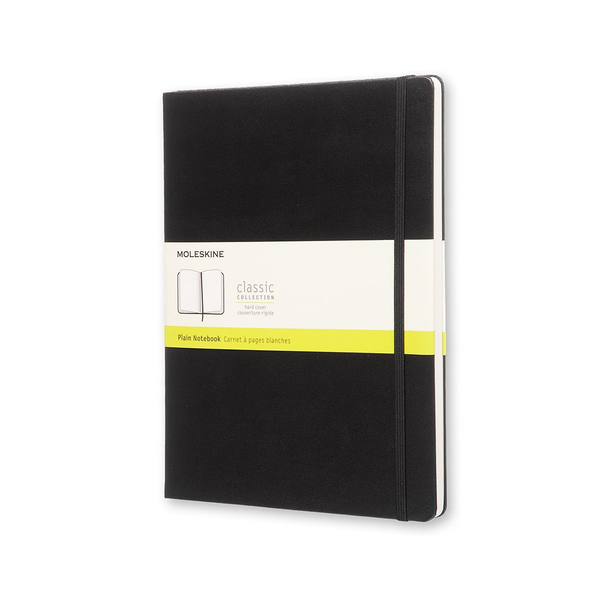 Moleskine XL Ruled Soft Square Notebook Black