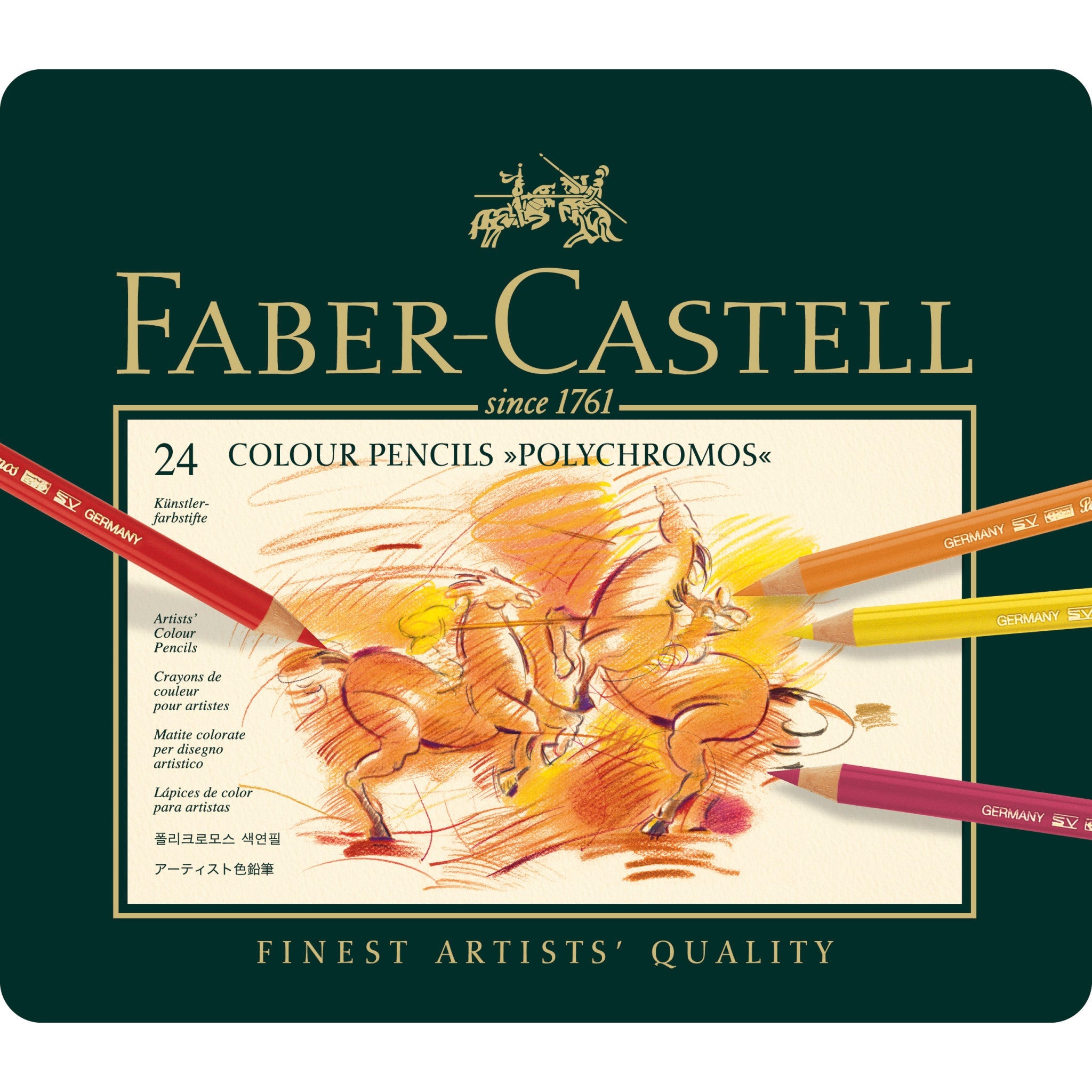 Faber-Castell - Matite colorate 24er Promotionset 