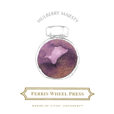 Ferris Wheel Press Mulberry Majesty - 38ml Bottled Ink