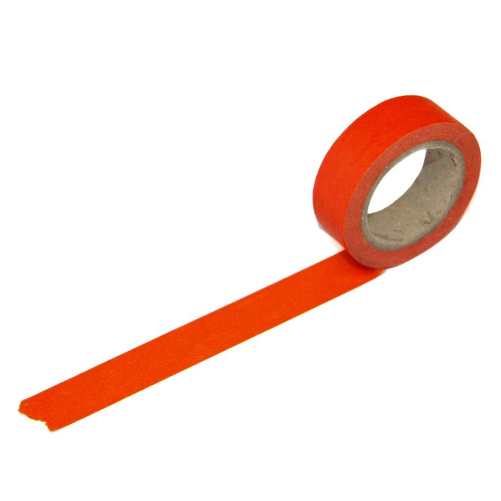 Solid Orange Washi Tape