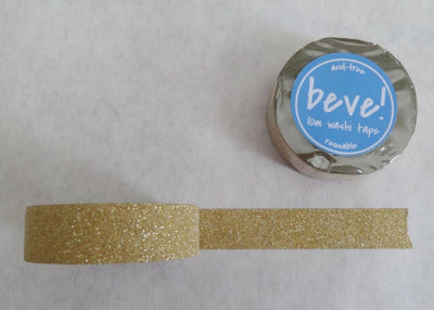 Gold Glitter Washi Tape