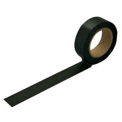 Solid Black Washi Tape