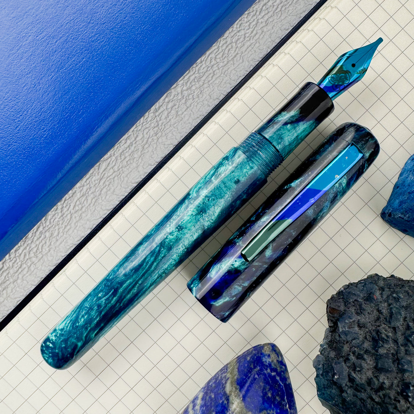 Hinze Pen Company Fountain Pen - Big Sur