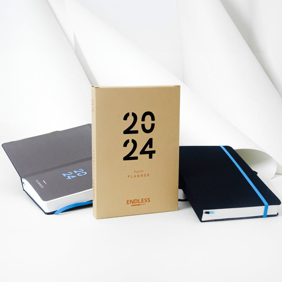 Endless Regalia Daily Planner - Black