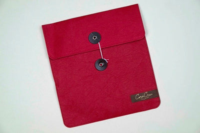 CoraCreaCrafts Red Storage Envelope