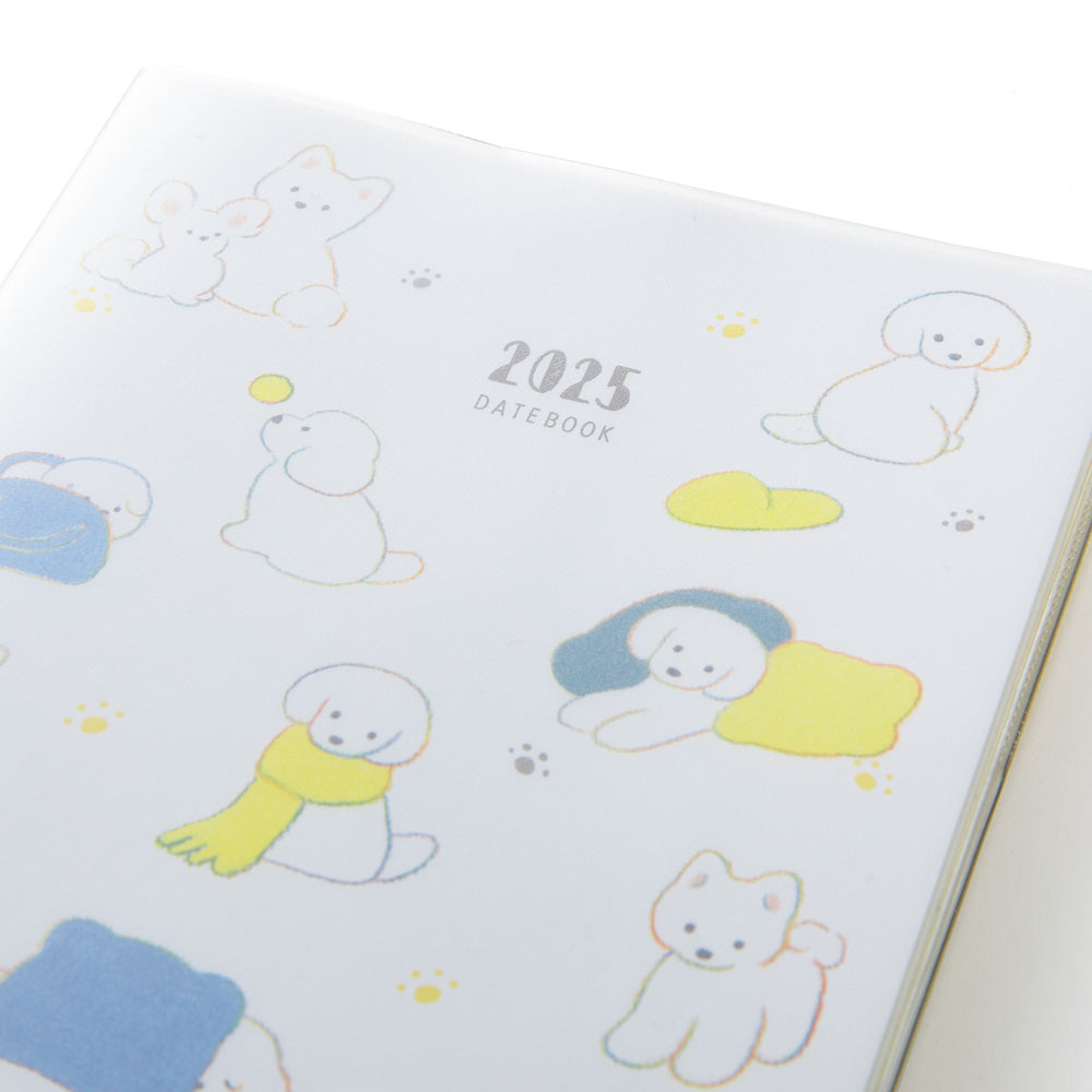 Midori A6 Pocket Diary - Dogs