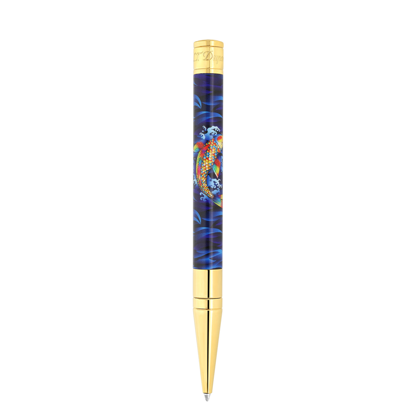 S.T. Dupont D-Initial Ballpoint Pen - Koi Fish (Special Edition)