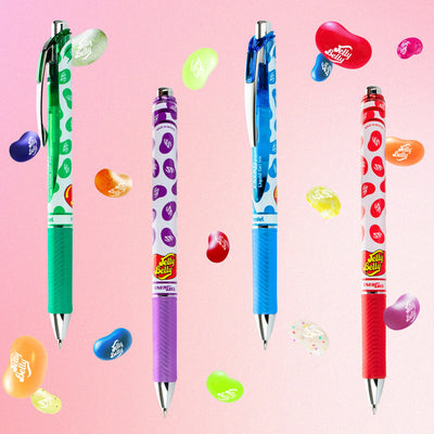 Pentel EnerGel RTX Retractable Gel Pen - Jelly Belly - 5 pack