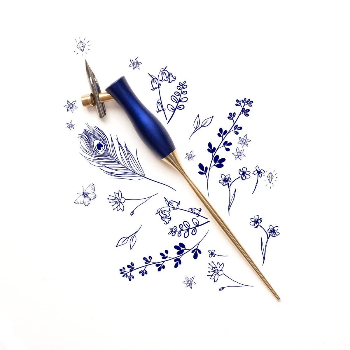 Tom's Studio Bloom Oblique Calligraphy Pen