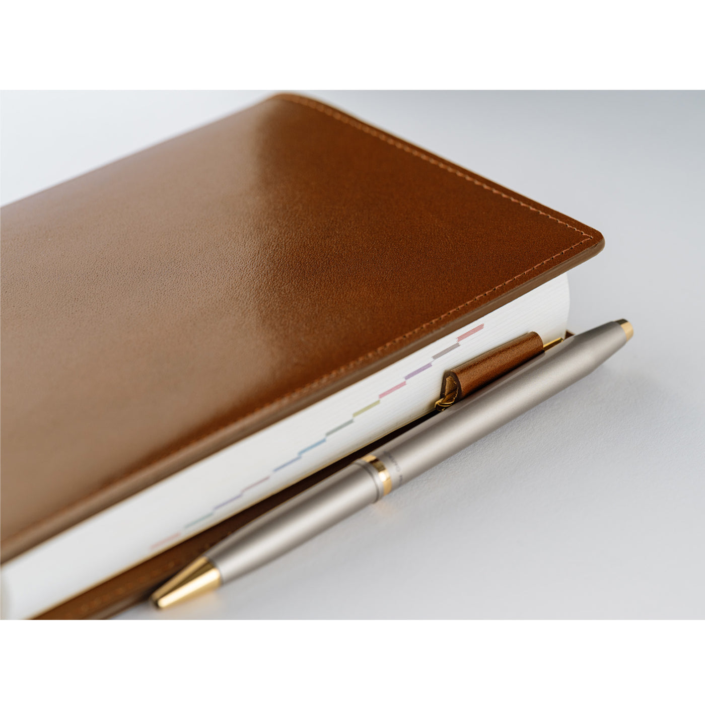 Hobonichi Techo A6 Original Planner Cover - Leather: Taut (Brown)