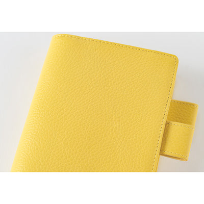 Hobonichi Techo A6 Original Planner Cover - Leather: Brilliant Yellow