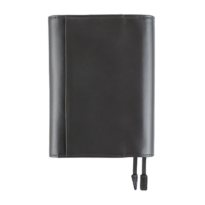 Hobonichi Techo A6 Original Planner Cover - Leather: Charcoal Gray