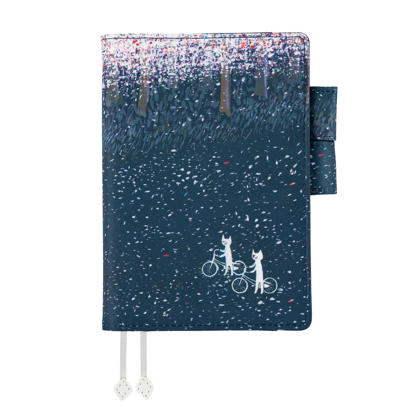 Hobonichi Techo A6 Original Planner Cover - Hiroko Kubota: The Tone of Illuminated Flowers