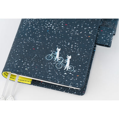 Hobonichi Techo A6 Original Planner Cover - Hiroko Kubota: The Tone of Illuminated Flowers