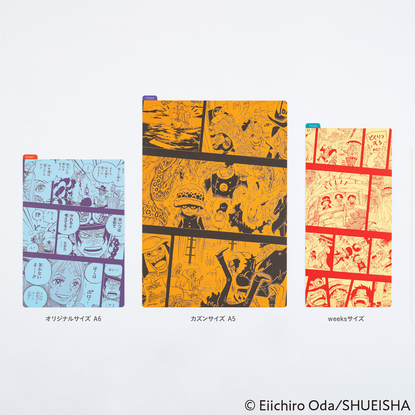 Hobonichi Pencil Board for Techo A6 Size - ONE PIECE magazine (Memories - Yamato)