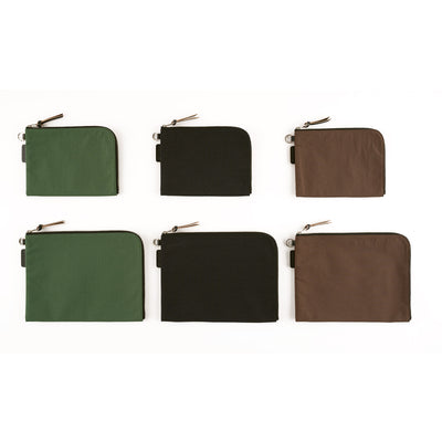 Hobonichi Tragen Flat Pouch for A5 Size (Green)