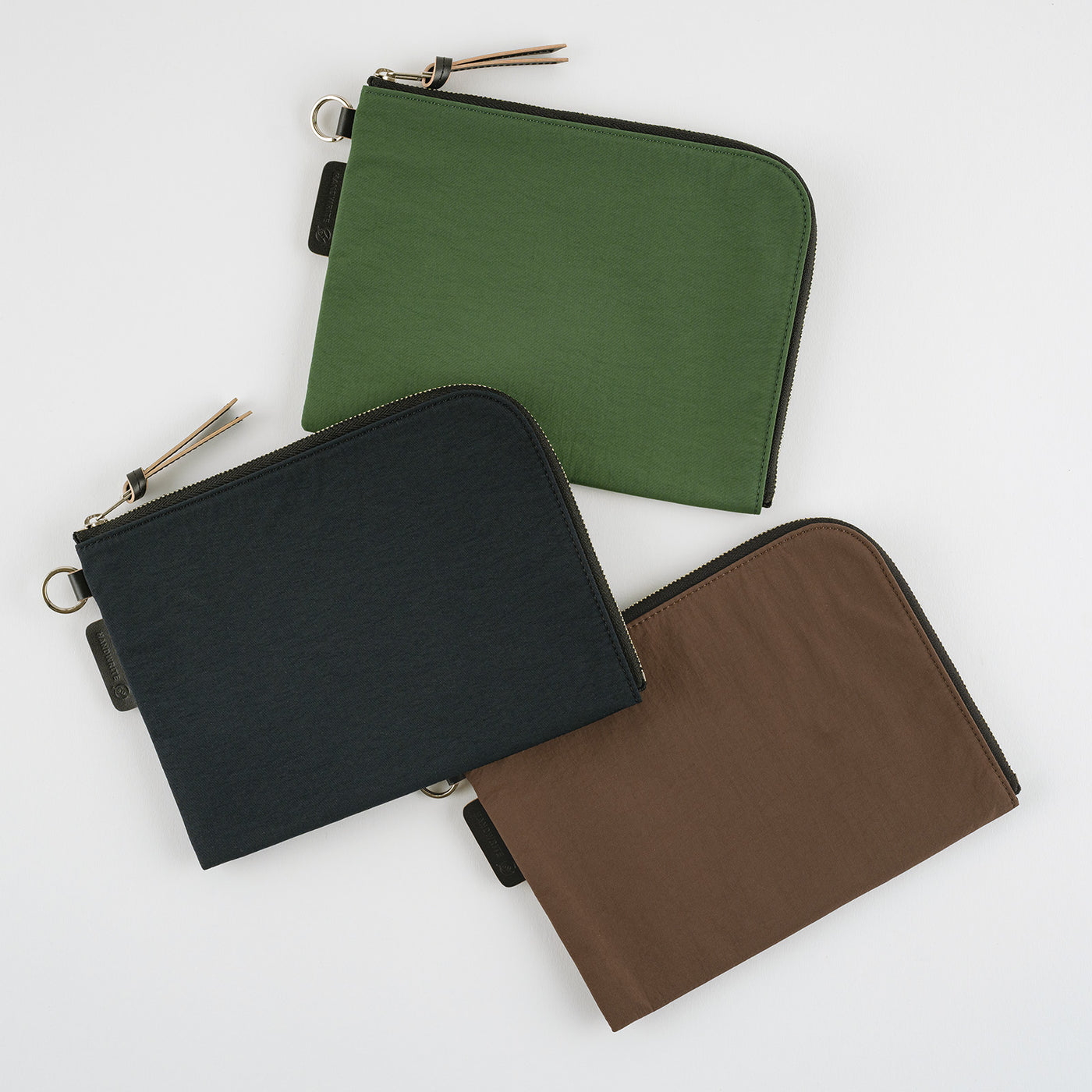 Hobonichi Tragen Flat Pouch for A6 Size (Green)