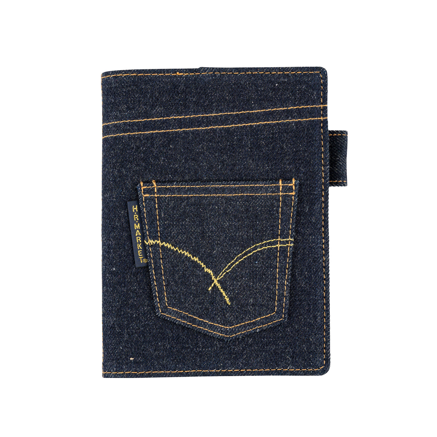 Hobonichi A6 5-Year Book Cover - Hollywood Ranch Market: Indigo Jeans Pocket