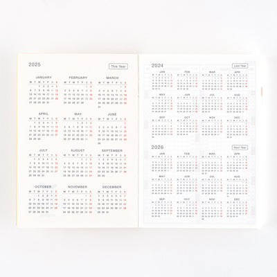 Hobonichi Techo A6 English Original Book - Monday Start