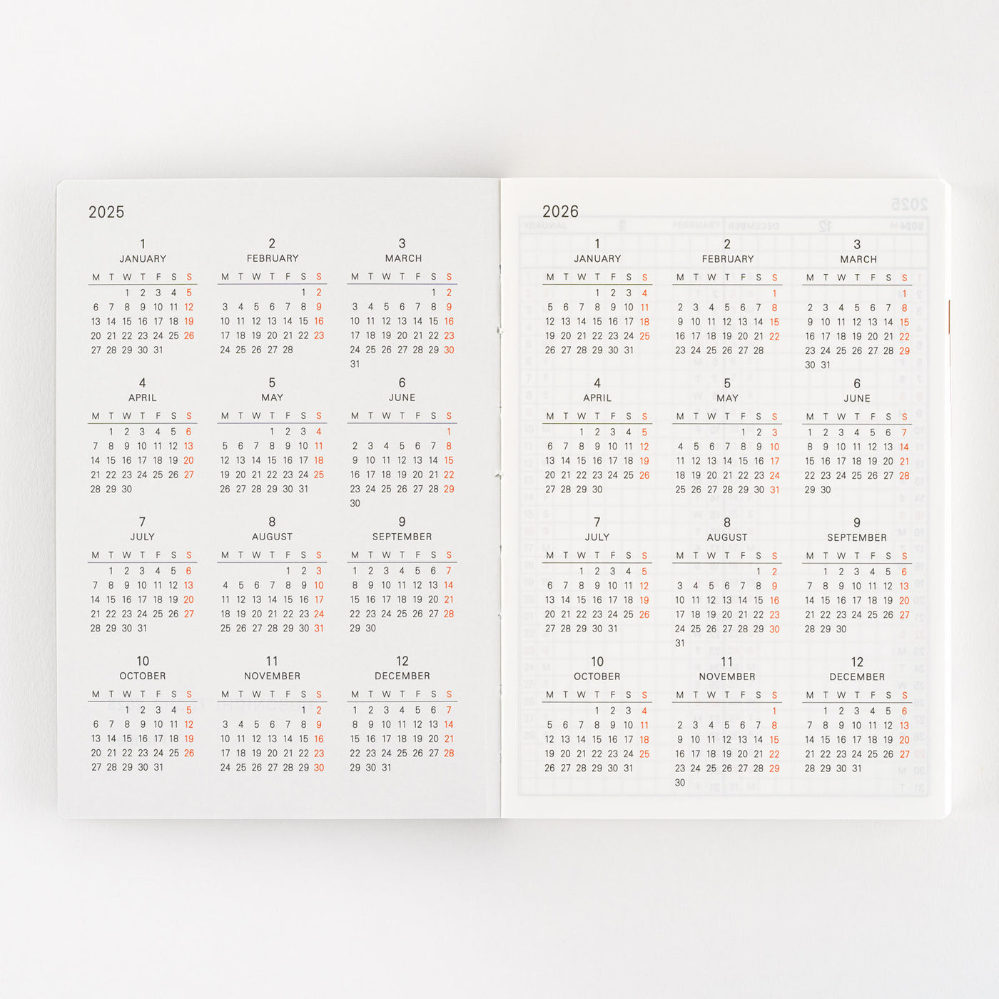 Hobonichi Techo A6 English Planner Book