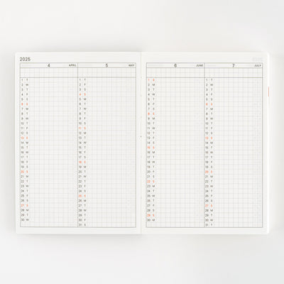 Hobonichi Techo A6 English Planner Book