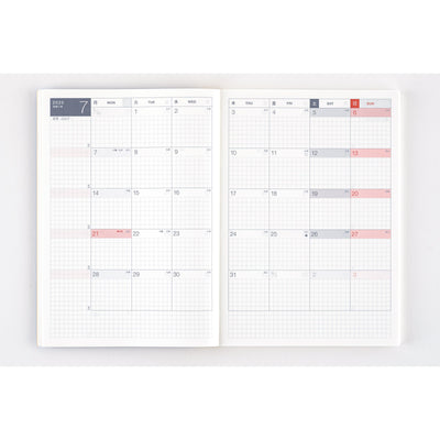 Hobonichi Techo A5 Japanese Day-Free Book