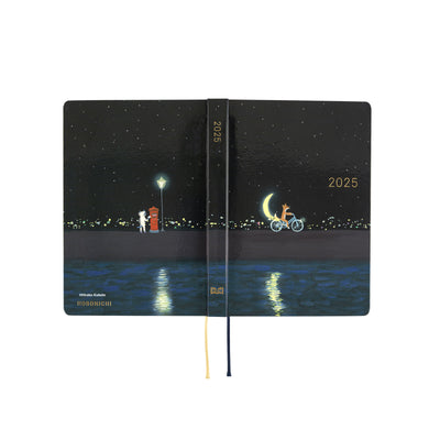 Hobonichi HON A6 - Hiroko Kubota: Crescent Moon Delivery