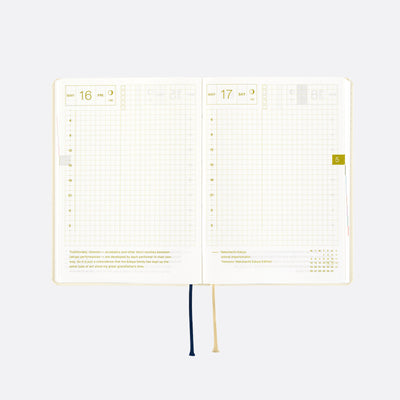 Hobonichi HON A6 - Slash (Ivory)