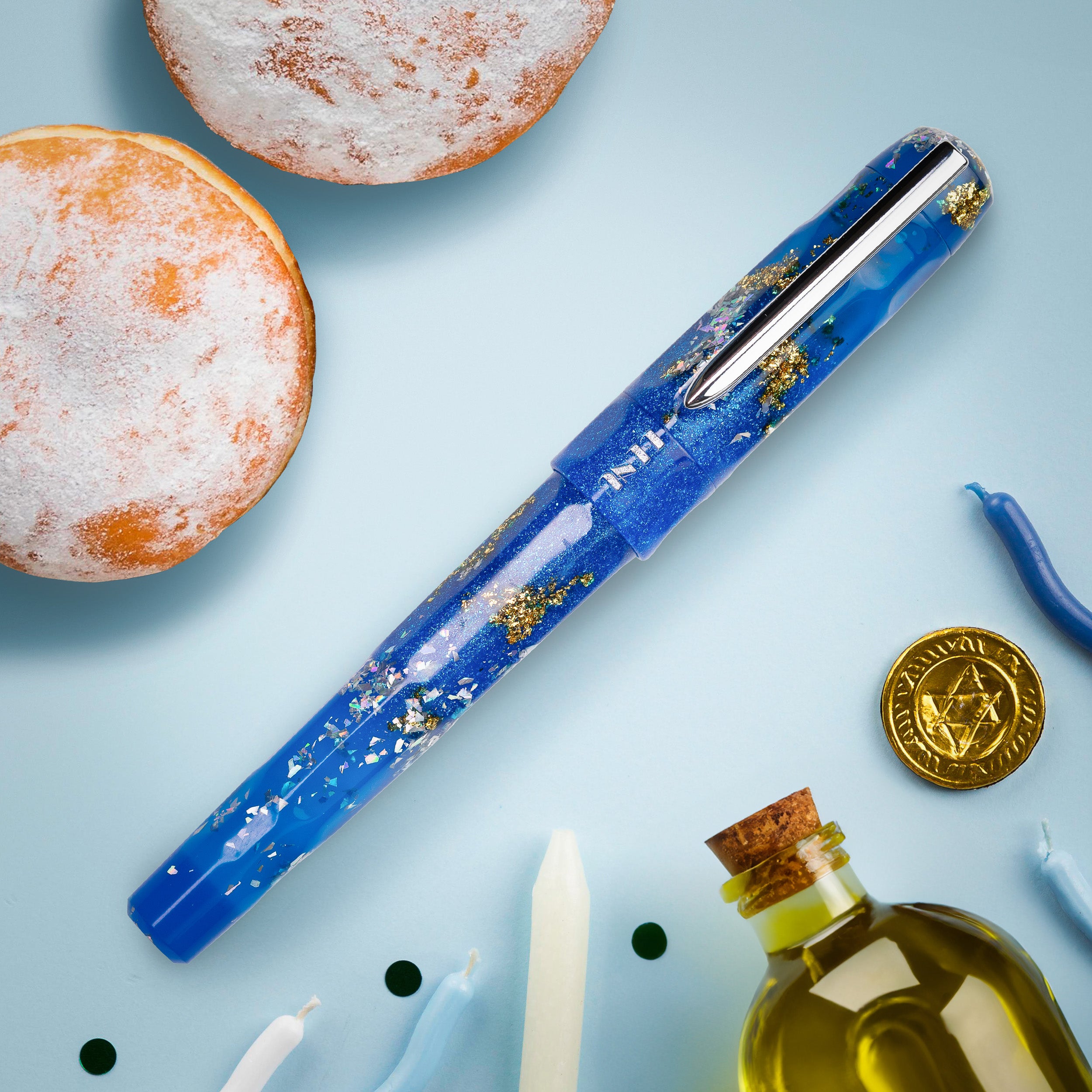 Benu Euphoria Fountain Pen - Iced Caramel Latte (Special Edition) - Fine