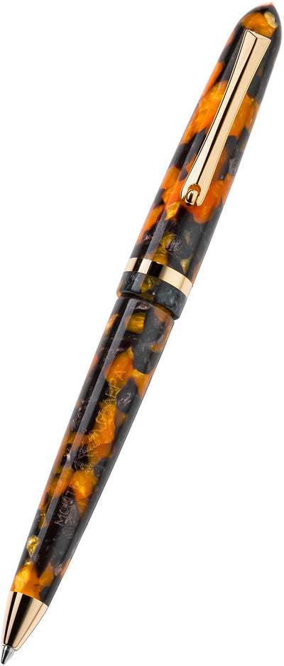Montegrappa Venetia Ballpoint Pen - Havana Amber