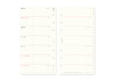 Plotter Weekly Schedule - Bible Size