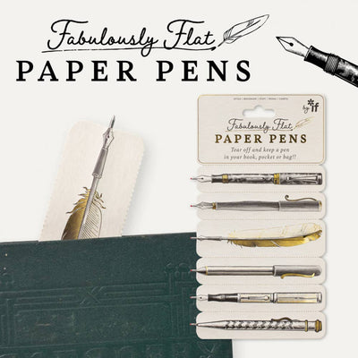 Fabulously Flat Paper Pens