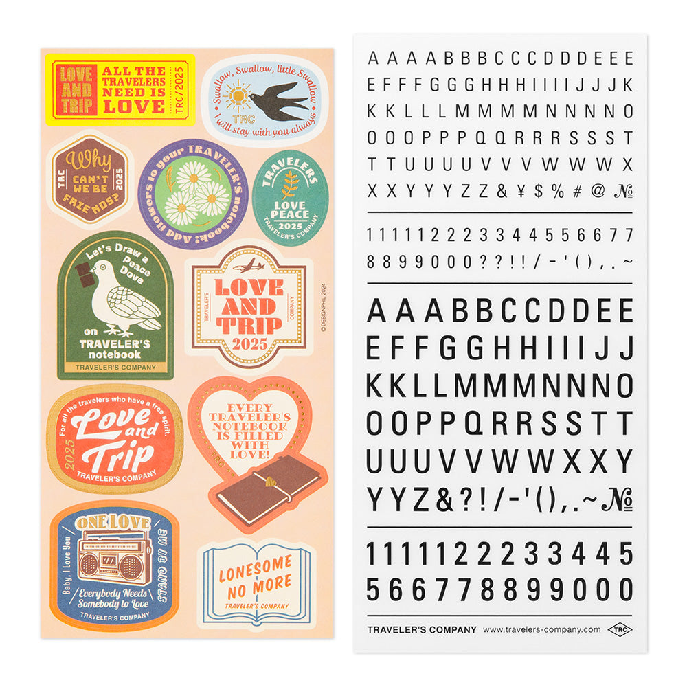 Traveler's Customized Sticker Set