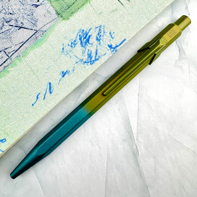 Caran d'Ache 849 Claim Your Style Ballpoint Pen - Arctic Green