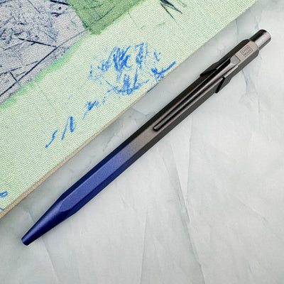 Caran d'Ache 849 Claim Your Style Ballpoint Pen - Stormy Blue