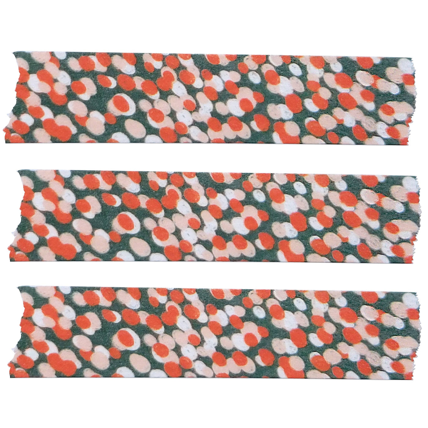 Pink, Red, Green Confetti Dot Washi Tape