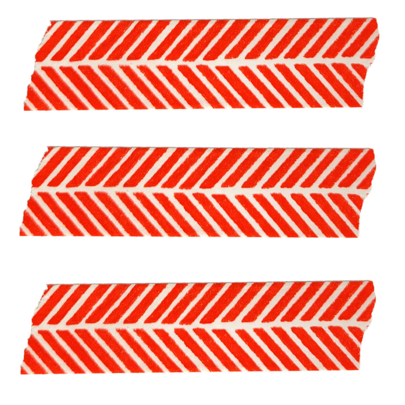 Red Herringbone Washi Tape