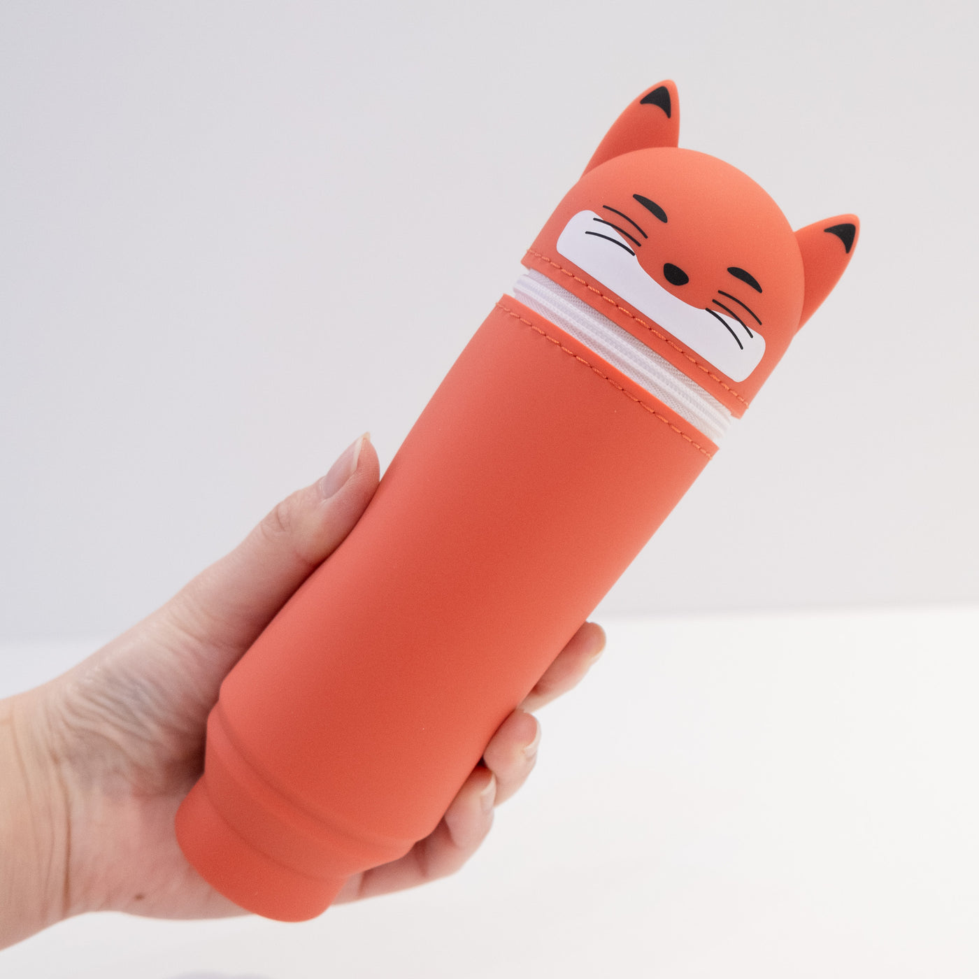 PuniLabo Stand Up Pen Case - Red Fox