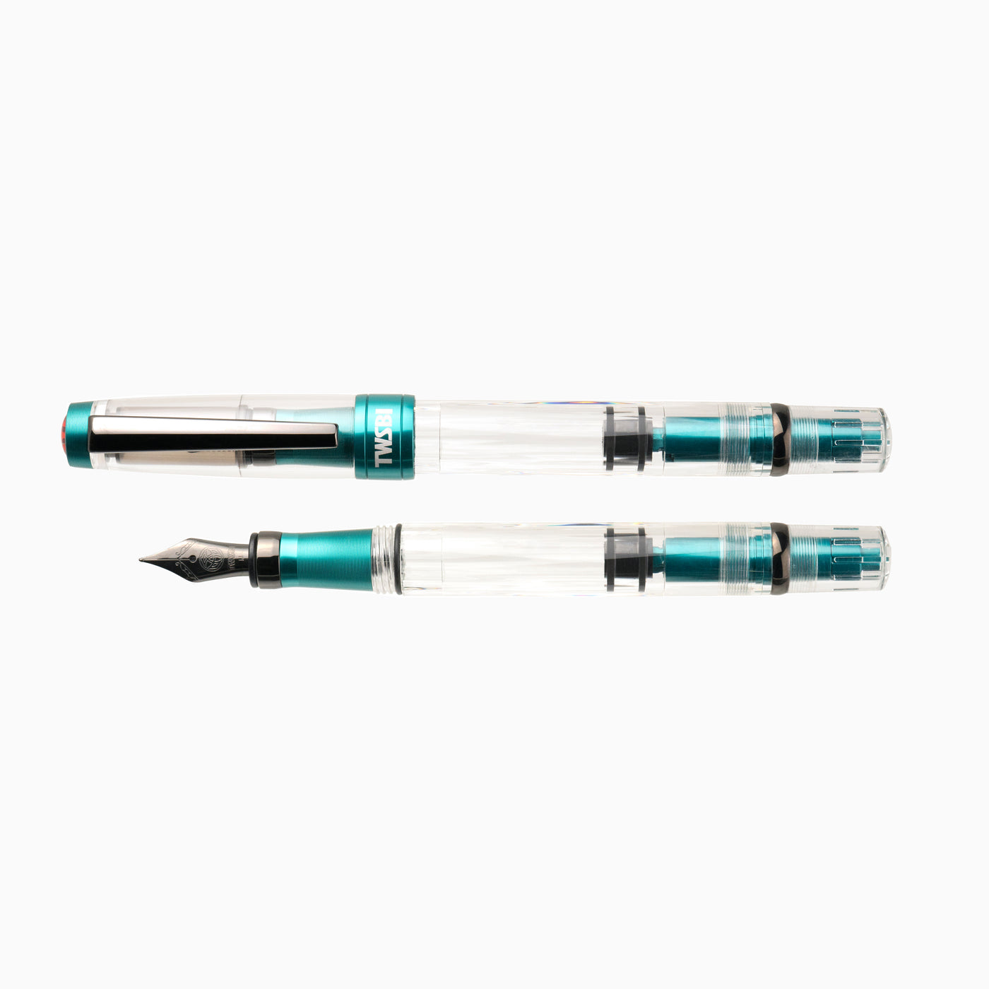 TWSBI Diamond 580ALR Fountain Pen - Caribbean w/ Onyx