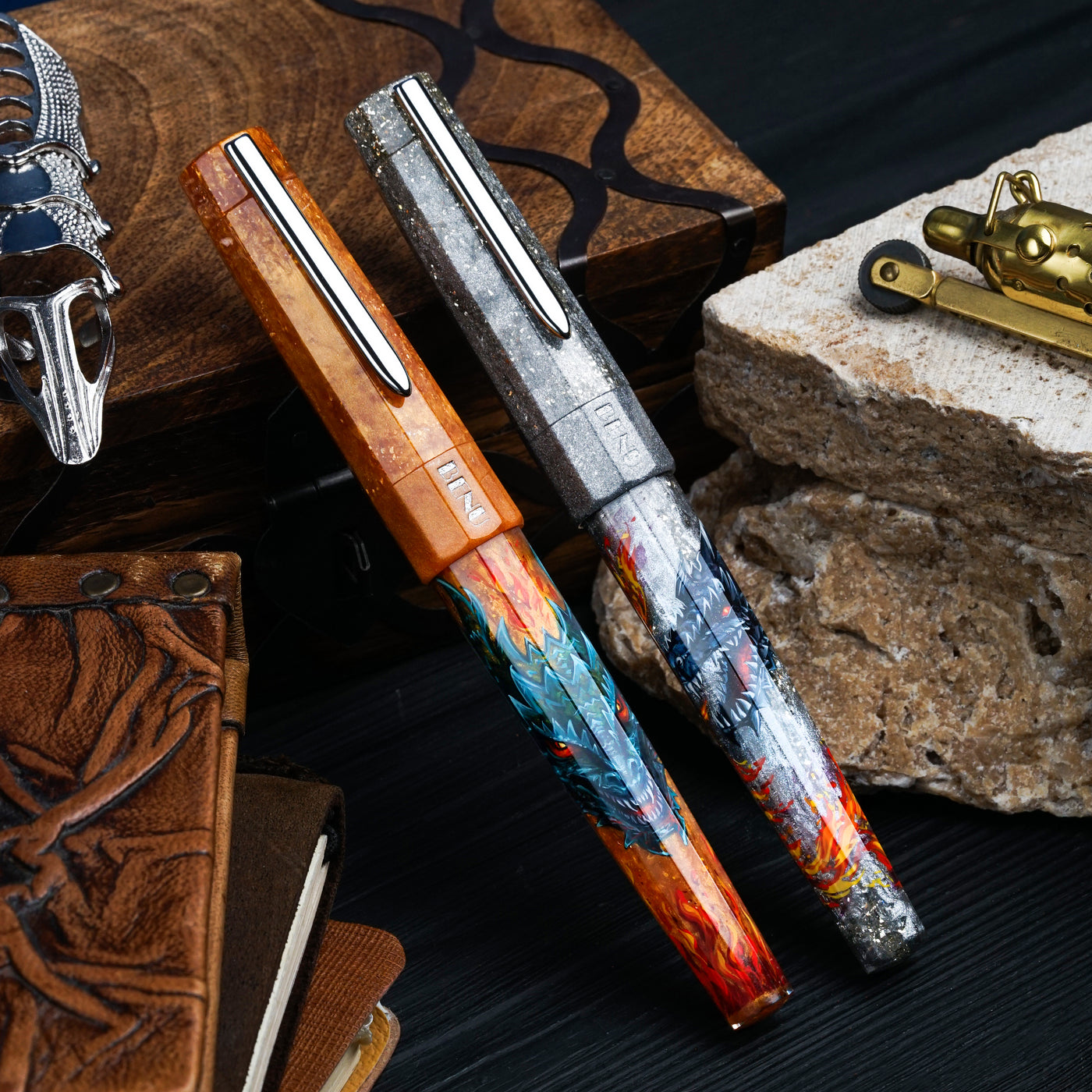 Benu Euphoria Fountain Pen - Dubhánach Dragon (Limited Edition)