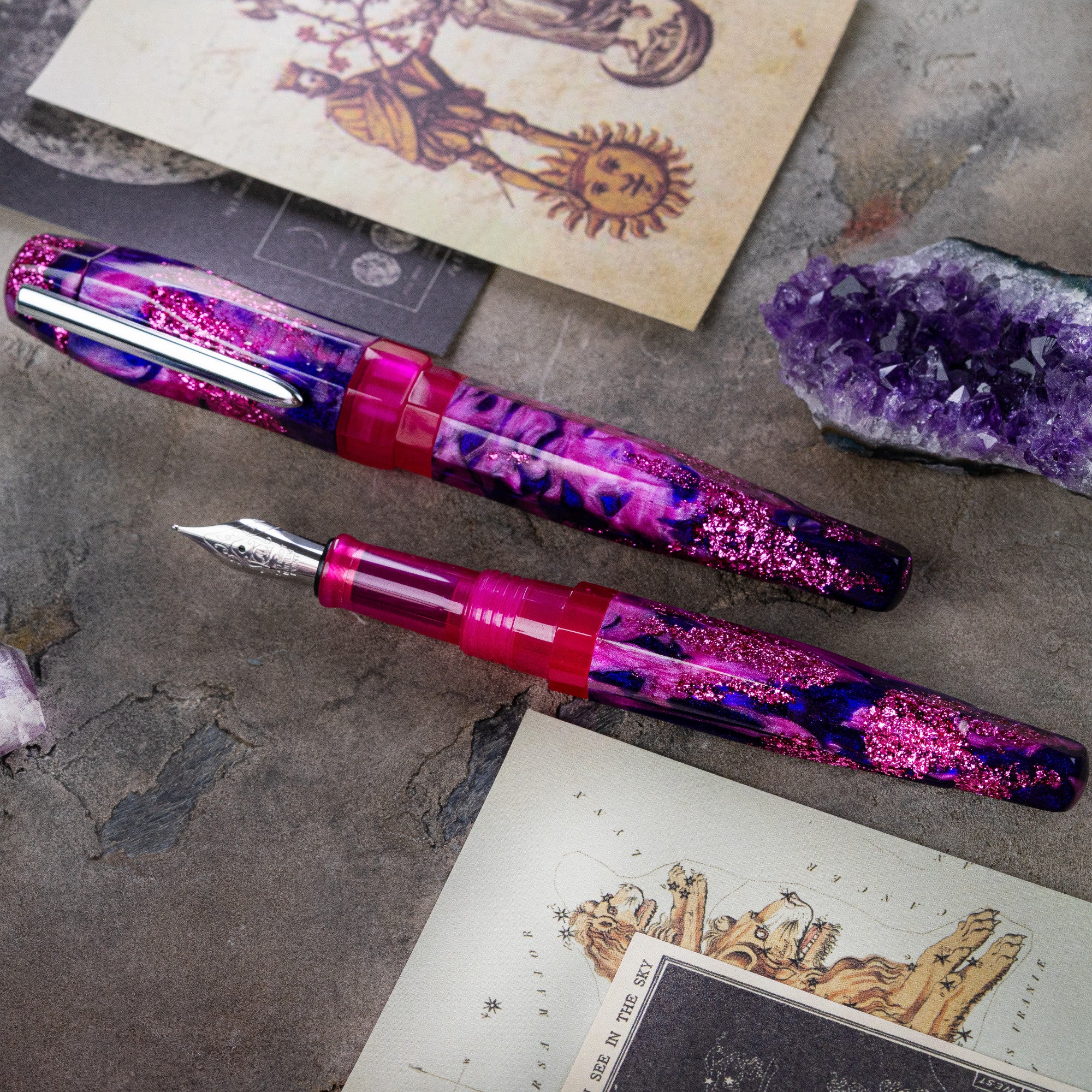 Benu AstroGem Fountain Pen - Juno | Atlas Stationers