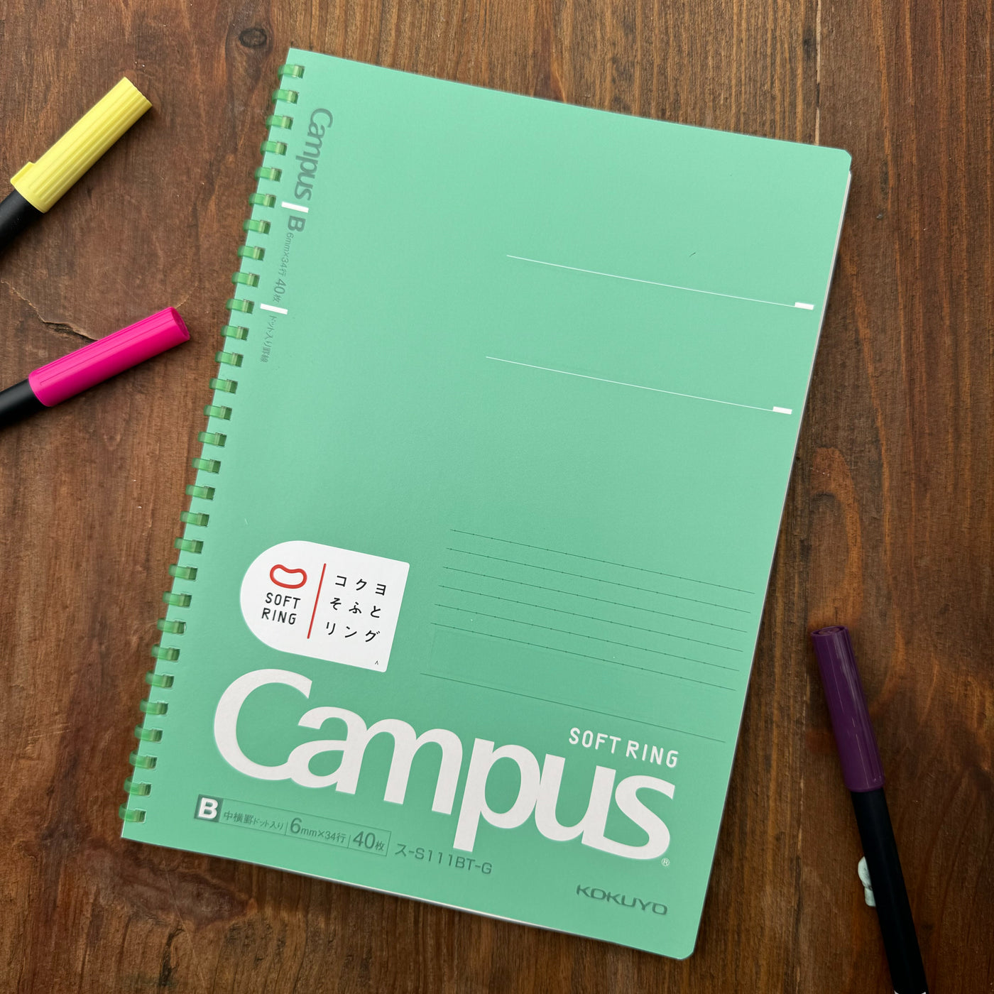 Kokuyo Campus Soft Ring Notebook - B5