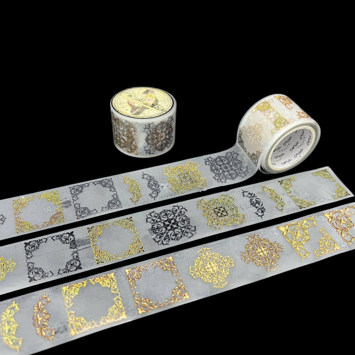 CoraCreaCrafts Washi Tape - Foil - Ornaments