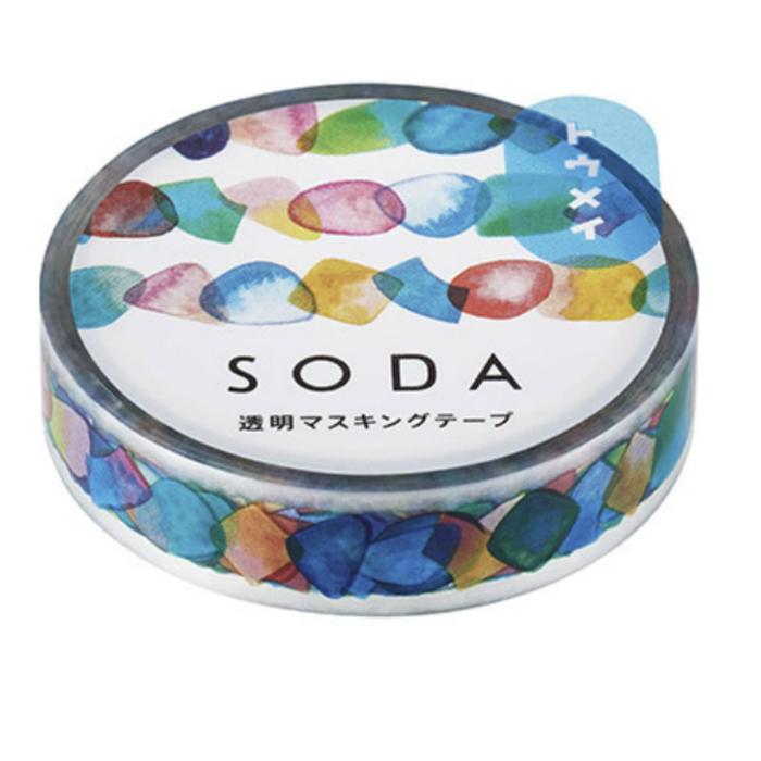 King Jim SODA Transparent Masking Tape - Drop Candy