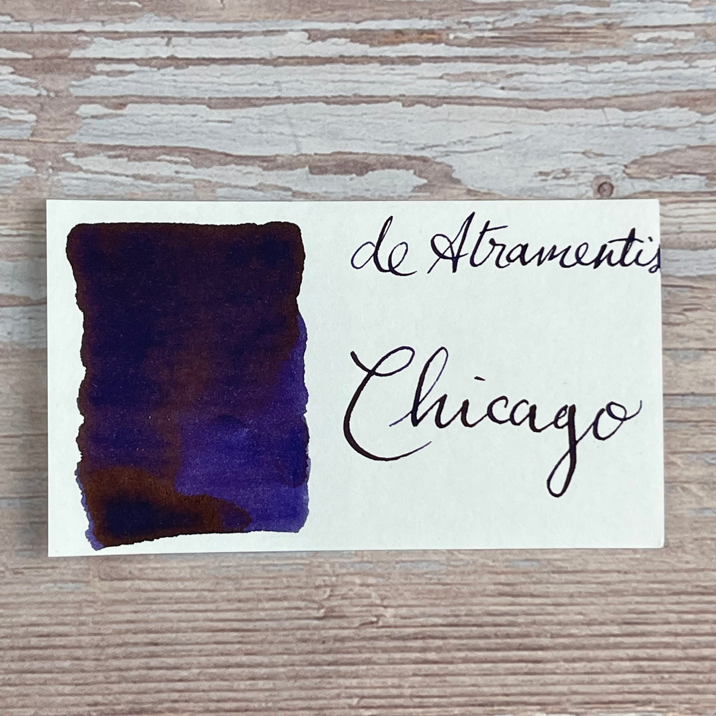 De Atramentis Chicago Sapphire Blue- 45ml Bottled ink