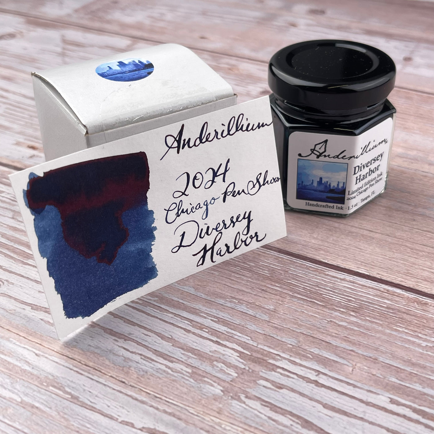 Anderillium Diversey Harbor - 1.5 Oz Bottled Ink (Atlas Exclusive)