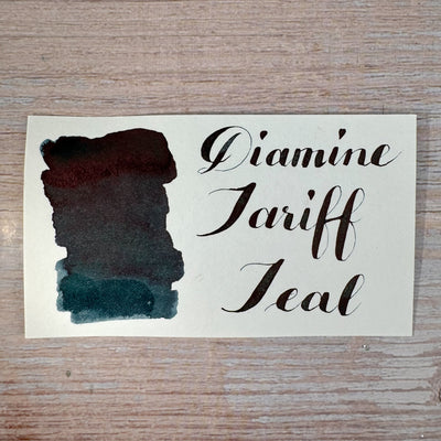 Diamine Tariff Teal - 75ml Bottled Ink