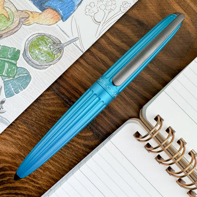 Diplomat Aero Fountain Pen - Turquoise